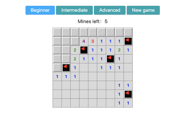 Minesweeper Game Preview image 3