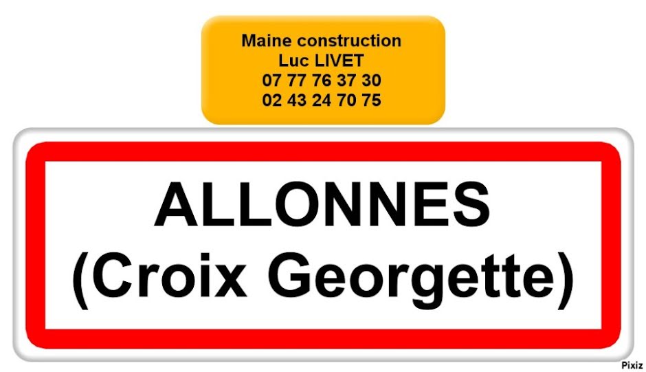 Vente terrain  320 m² à Allonnes (72700), 61 000 €