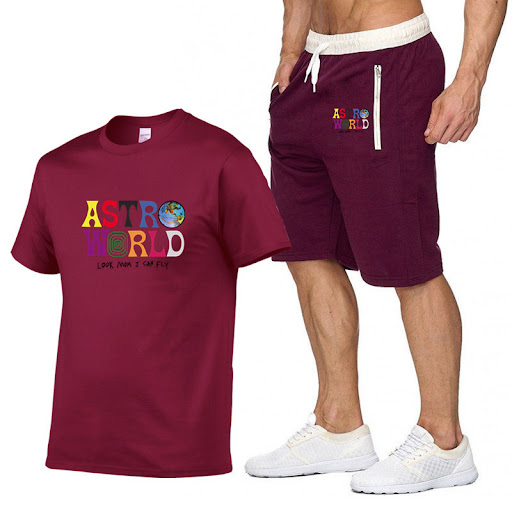 Title 8, Cotton T-shirt fashion print short sleeve