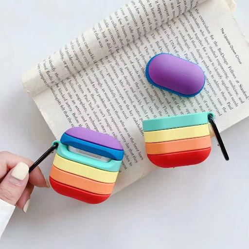 Title 5, Rainbow protective sleeve compatible with Apple...