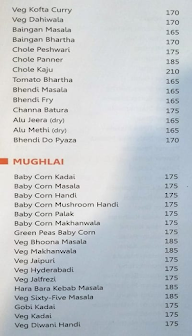 Swarnaa Vegetarian menu 3