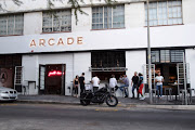 Arcade Cafe in Bree Street, where Richie Mo'unga is alleged to have spat beer at patrons on May 18 2019.