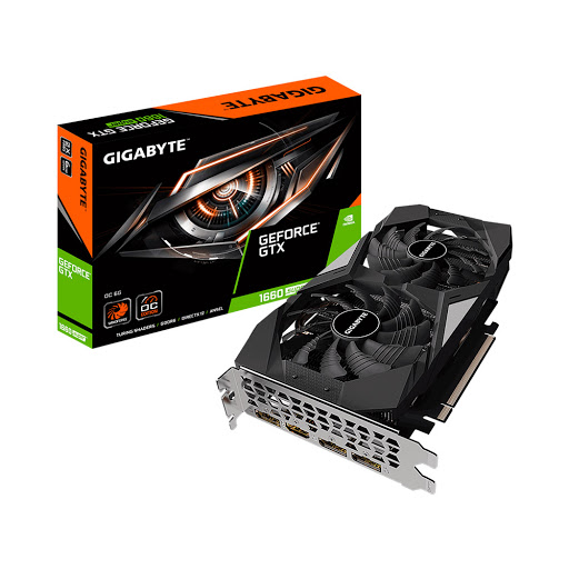 Card màn hình GIGABYTE GeForce GTX 1660 SUPER™ OC 6G 6GB GDDR6 (GV-N166SOC-6GD)