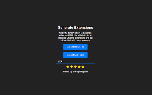 Extension Grabber