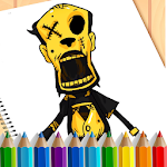 Cover Image of ดาวน์โหลด Coloring Monster book's: Coloring Pages Game Free 3.0.0 APK