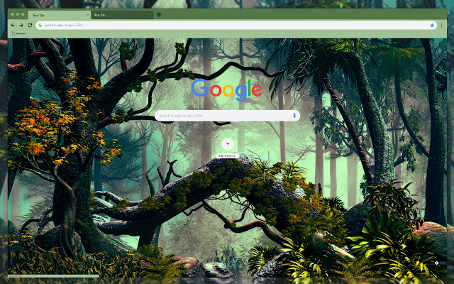 Trees in the jungle chrome extension