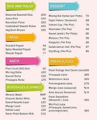 Bikanervala menu 7