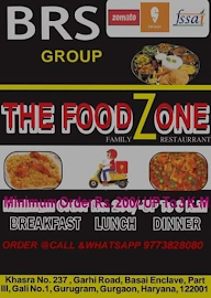 The Foodzone Restaurant menu 1