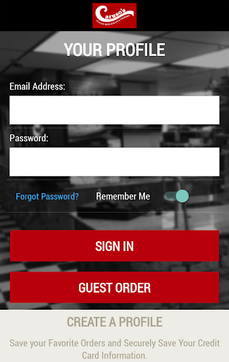 Screenshot Caruso’s Pizzeria