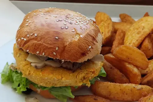 Bite Size Protein Chole Burger [Medium]