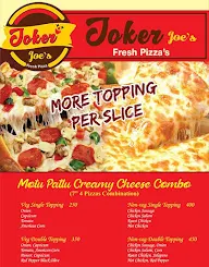 Joker Joe's Pizza menu 4