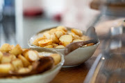 Salt and vinegar potatoes.