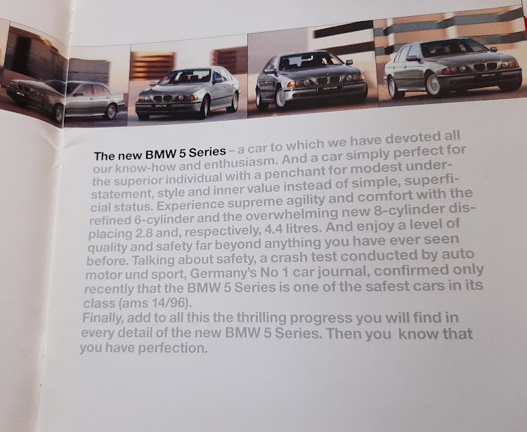 Picture of the SA 5-Series brochure cover.