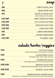 The Unknown Cafe menu 4