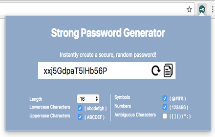 Strong Password Generator Preview image 0