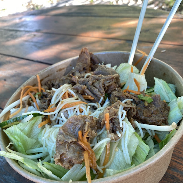 Honey Pork Vermicelli Bowl