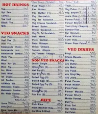 Hotel Nityanand, Chakala menu 1