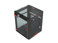 Bambu Lab P1P - Vision Enclosure Red 3mm