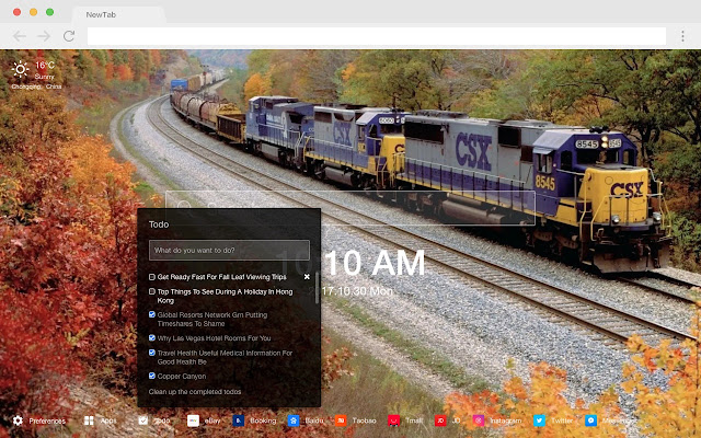 Train HD New Tabs Popular Traffic Topics