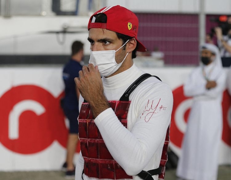 Ferrari's Spanish driver Carlos Sainz Jnr.