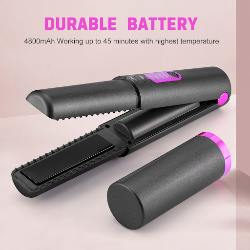 Title 4, Womens Fashion Cordless Hair Straightener Comb...