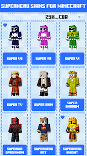 Superhero Skins for Minecraft PE 🎮 Screenshot