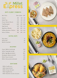 Millet Express menu 6