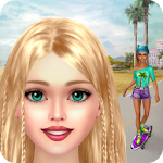 Cover Image of Télécharger Skater Girl Dress Up and Makeover FREE.1.4 APK