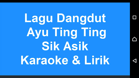 App Karaoke Dangdut Sambalado APK for Windows Phone | Android games ...