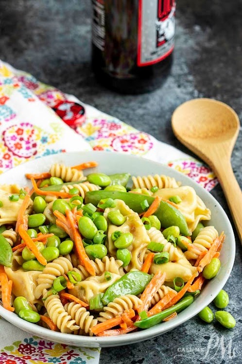 Potsticker Pasta Salad