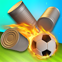 Soccer Knockdown: Ball & Cans icon