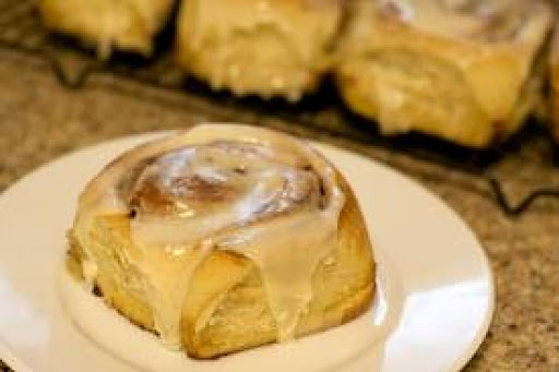 The Mall cinnamonBuns have 900 calories these have only 450 calories. Enjoy!