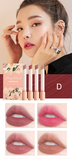 Title 1, Cigarette Lipstick Box Matte Finish 4 Flowers Suit