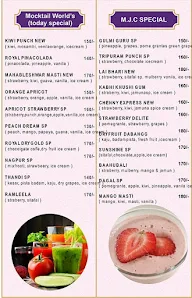 Mahalaxmi Services Juice Centre menu 1