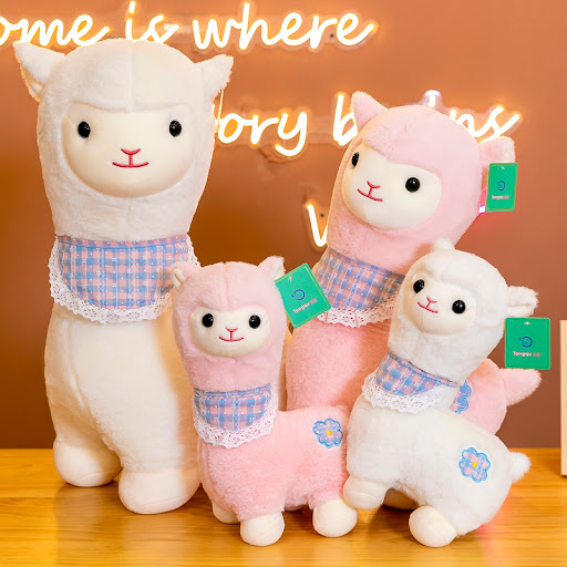 Title 2, Home Fashion Personality Cute Alpaca Doll. A so...