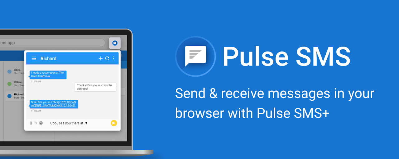 Pulse SMS Extension Preview image 2