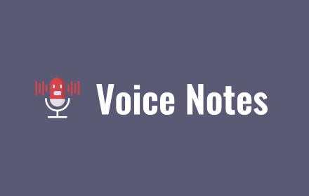 Voice Notes small promo image