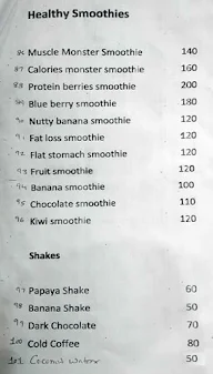 Carbs And Protein Cafe menu 5