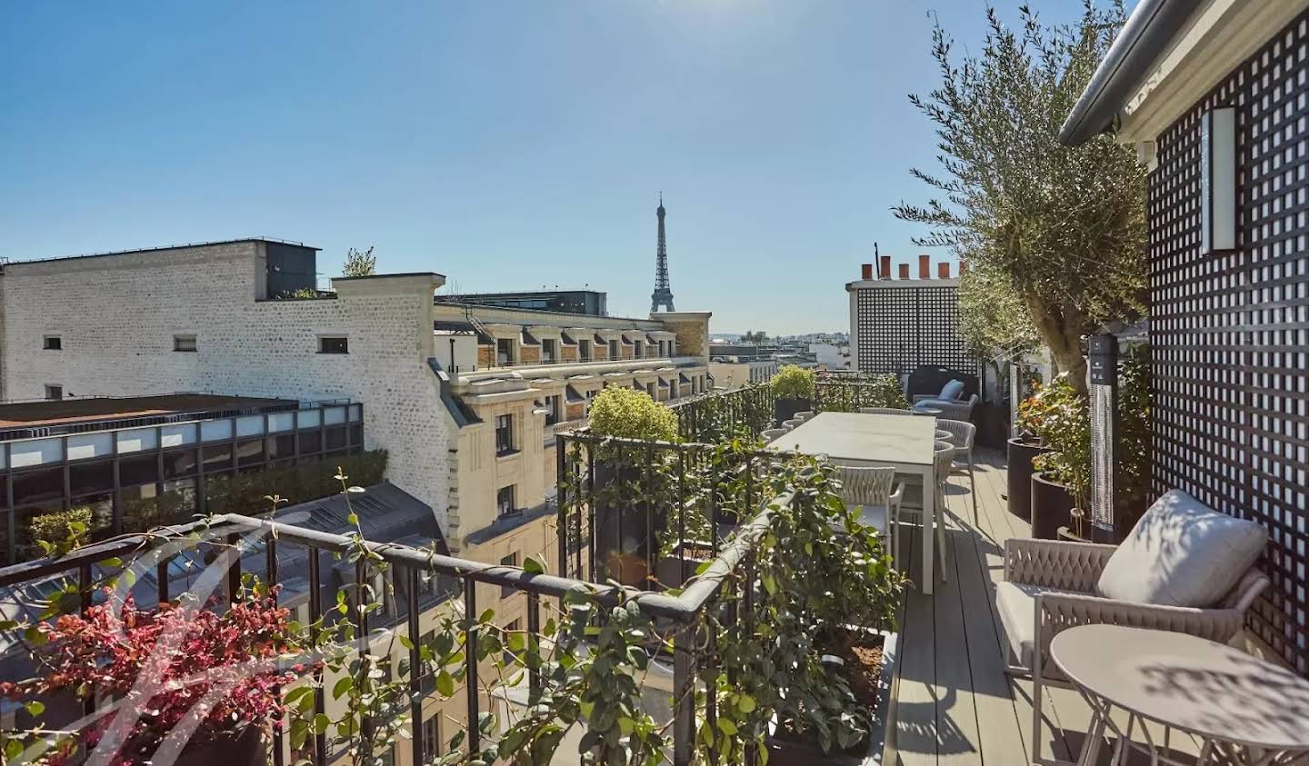 Apartment with terrace Paris 8th