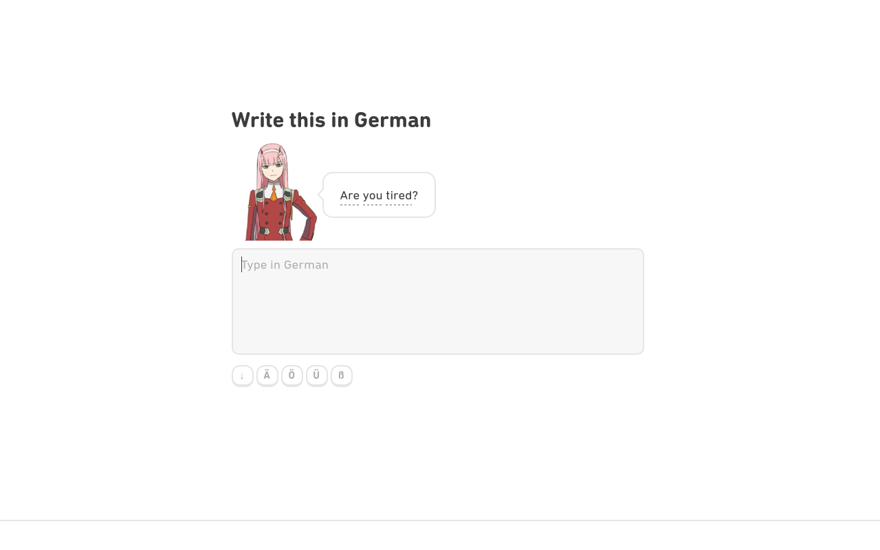 Replace Duolingo cartoons with anime girls Preview image 1