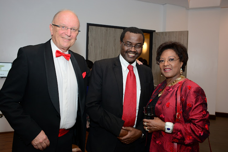 Tony Clegg (Travel News), Fred Kaigua (CEO KATC) and Julie Dabaly Scott