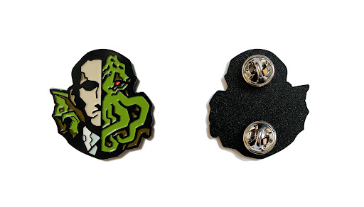 Title 3, Cthulhu Cthulhu Old Dominator Metal Brooch. Sho...