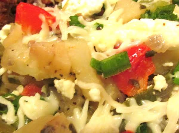 FETA POTATOES WITH CHIVE & SWEET PEPPERS_image