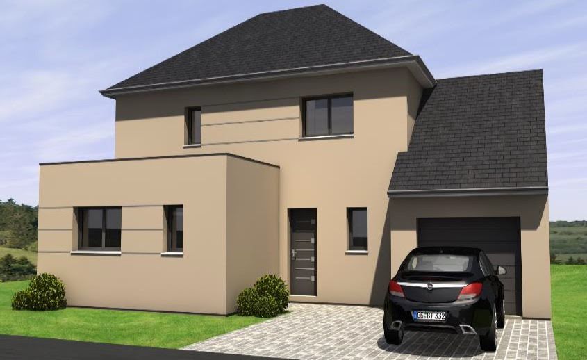 Vente maison neuve 5 pièces 130 m² à L'Hôtellerie-de-Flée (49500), 298 200 €