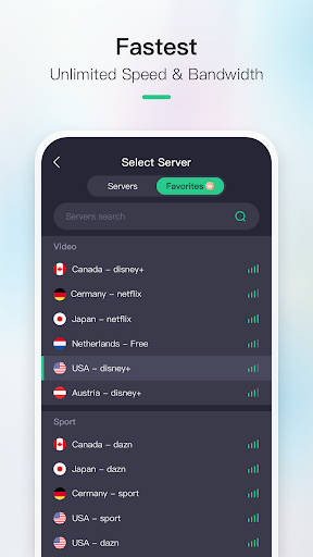 Screenshot Now VPN - Fast Secure Proxy