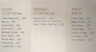 OPM Bar and Lounge menu 3