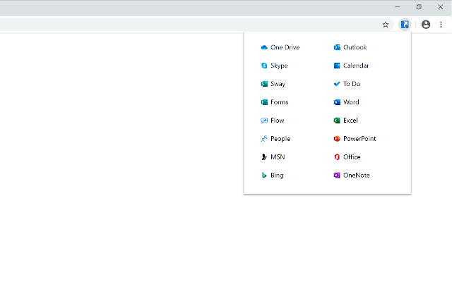 Shortcuts For Microsoft chrome extension