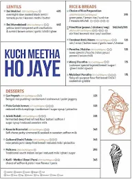 Kitchen District - Hyatt Centric menu 7