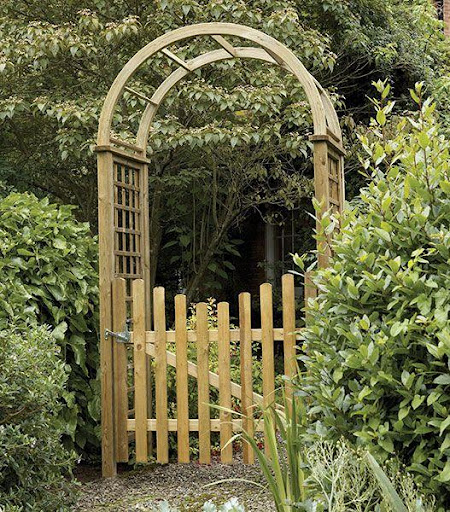Wooden Garden Gate