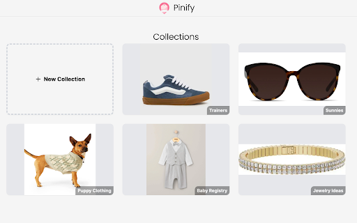 Pinify: guardar artículos de cualquier tienda